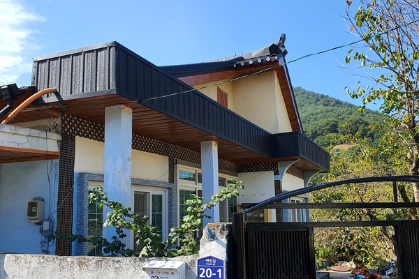 지붕경사면 시공